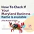 How to Check if Your Maryland Business Name Is Available (The Actual Steps)